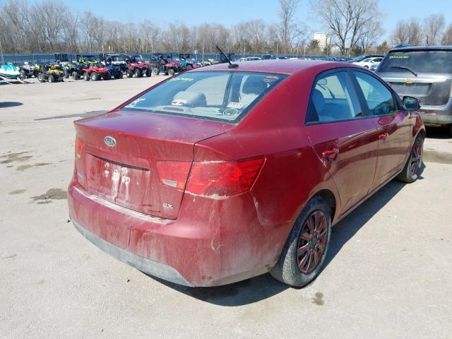 KNAFU4A27A5169679 - 2010 KIA FORTE EX  photo 4