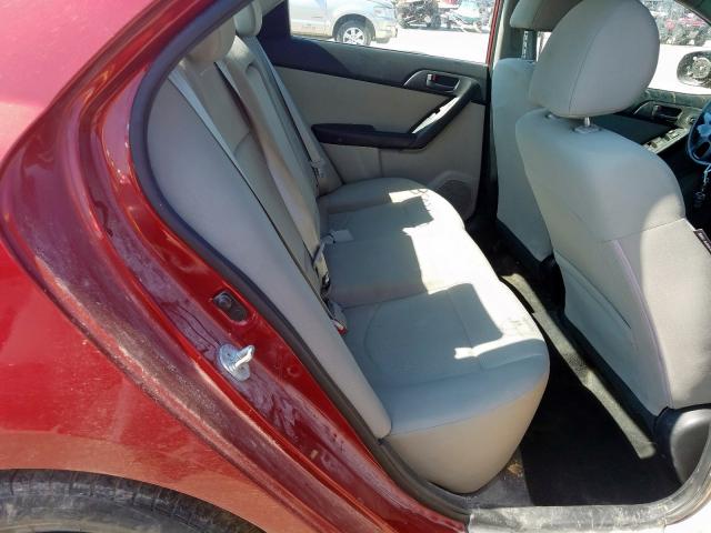 KNAFU4A27A5169679 - 2010 KIA FORTE EX  photo 6