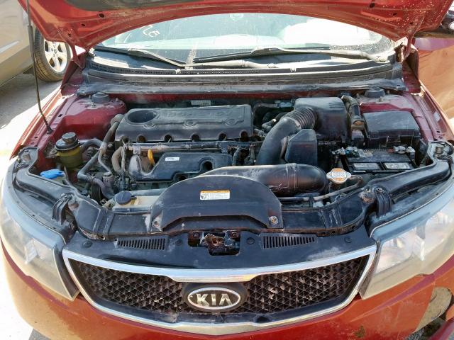 KNAFU4A27A5169679 - 2010 KIA FORTE EX  photo 7