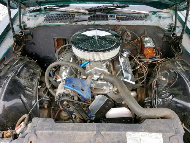 124870N589675 - 1970 CHEVROLET CAMERO GREEN photo 7