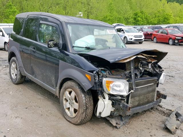 5J6YH28524L023706 - 2004 HONDA ELEMENT EX BLACK photo 1