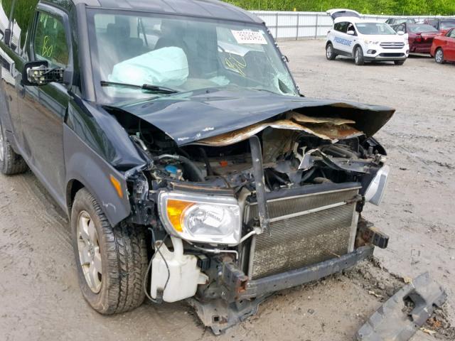 5J6YH28524L023706 - 2004 HONDA ELEMENT EX BLACK photo 9