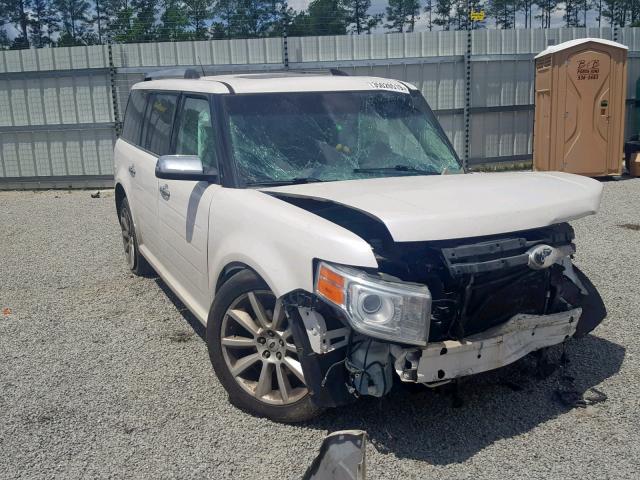 2FMHK6DT1CBD17692 - 2012 FORD FLEX LIMIT WHITE photo 1