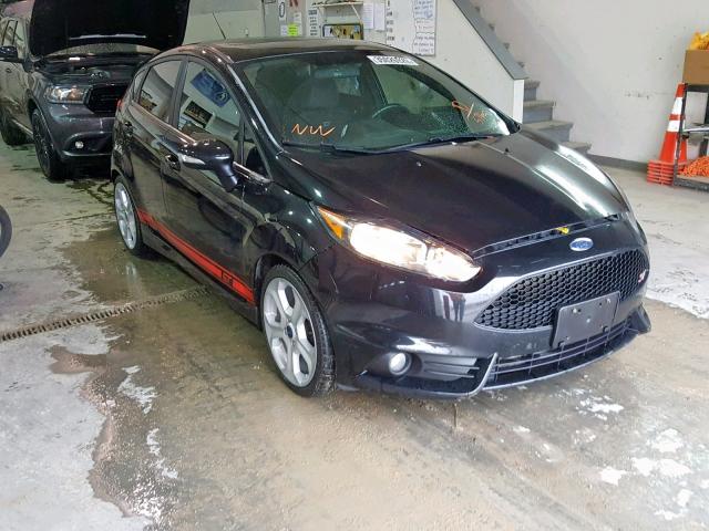 3FADP4GX0EM145766 - 2014 FORD FIESTA ST BLACK photo 1