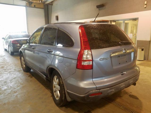 JHLRE38717C046489 - 2007 HONDA CR-V EXL  photo 3