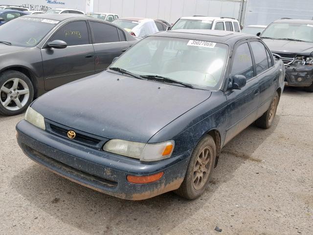 1NXBB02E2VZ590287 - 1997 TOYOTA COROLLA DX BLUE photo 2