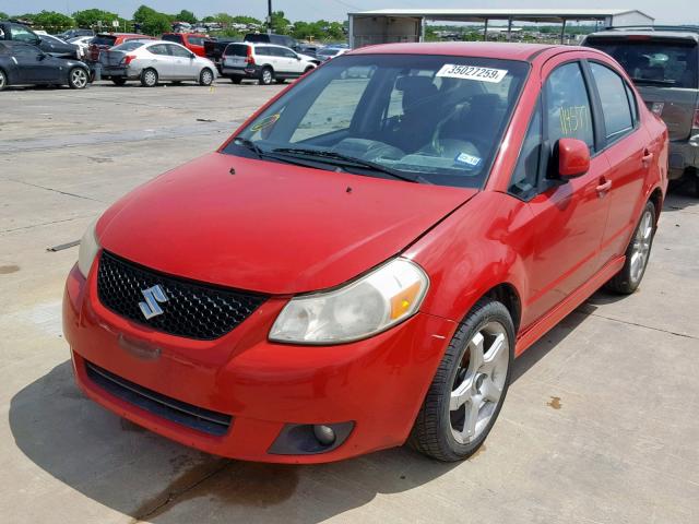 JS2YC417496201560 - 2009 SUZUKI SX4 TOURIN RED photo 2