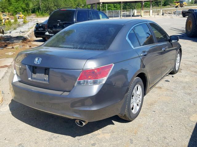 1HGCP26499A035059 - 2009 HONDA ACCORD LXP GRAY photo 4