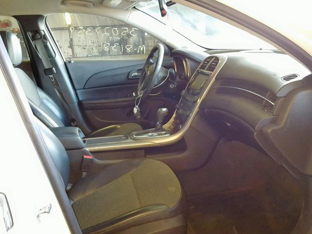 1G11D5RR3DF114450 - 2013 CHEVROLET MALIBU 1LT WHITE photo 5