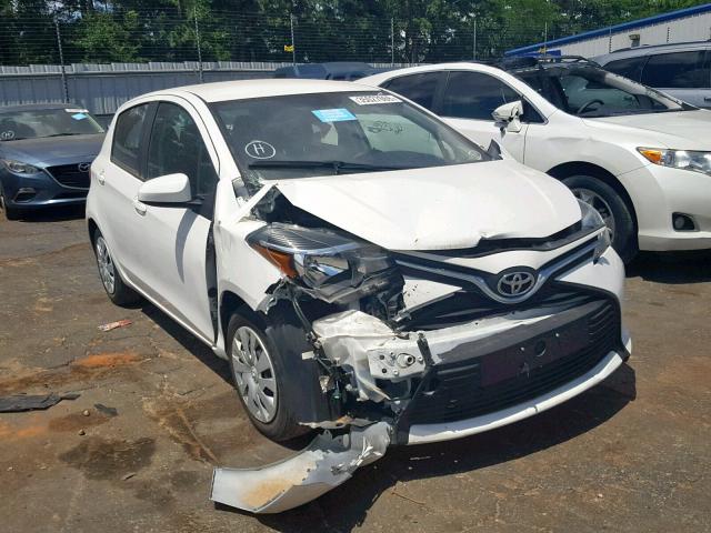 VNKKTUD33HA076577 - 2017 TOYOTA YARIS L WHITE photo 1