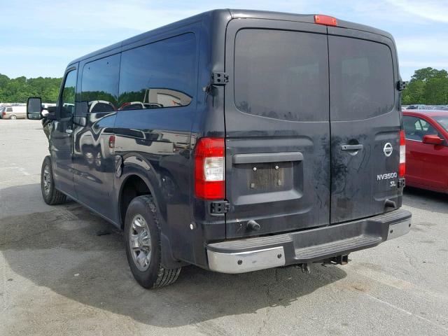 5BZAF0AA4HN850383 - 2017 NISSAN NV 3500 BLACK photo 3