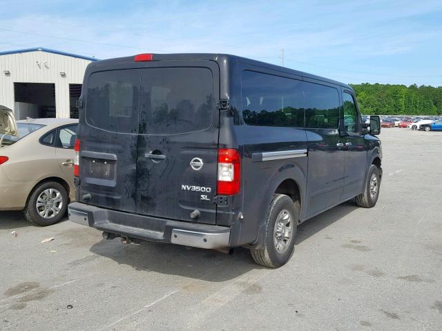 5BZAF0AA4HN850383 - 2017 NISSAN NV 3500 BLACK photo 4