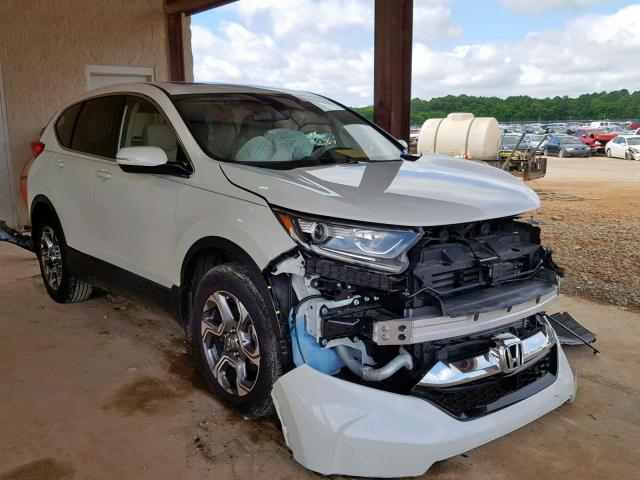 5J6RW1H80JL002878 - 2018 HONDA CR-V EXL WHITE photo 1