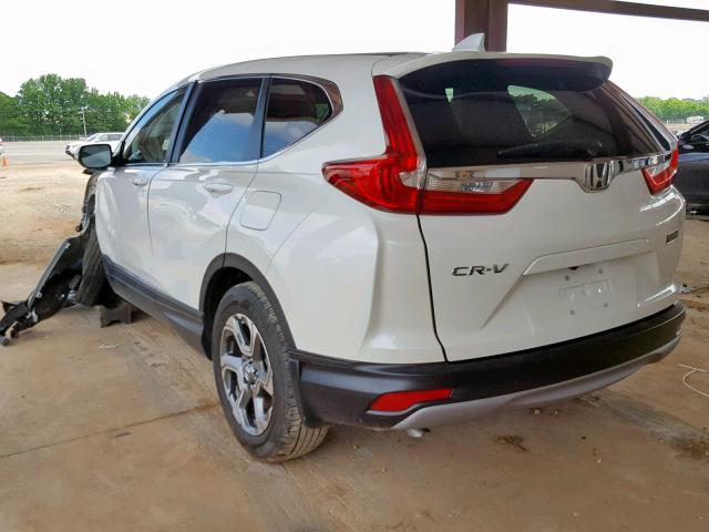 5J6RW1H80JL002878 - 2018 HONDA CR-V EXL WHITE photo 3