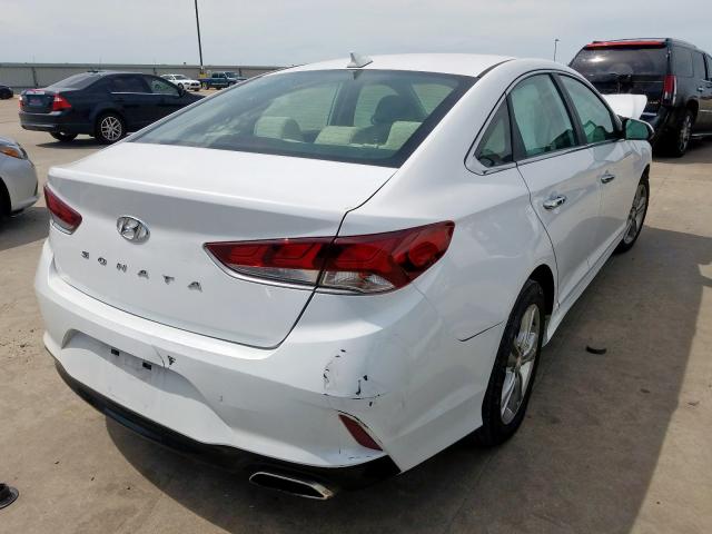 5NPE34AF0JH691364 - 2018 HYUNDAI SONATA SPORT  photo 4