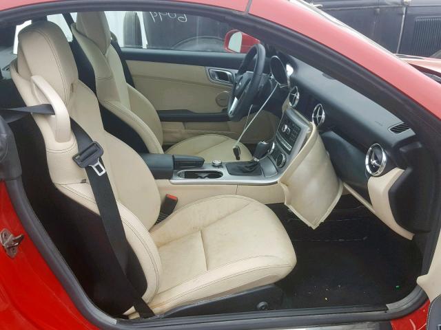 WDDPK4HA4EF074903 - 2014 MERCEDES-BENZ SLK 250 RED photo 6