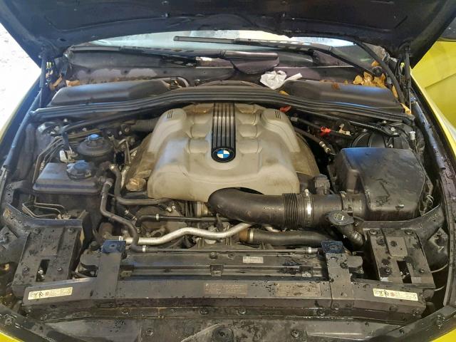 WBAEK73414B322757 - 2004 BMW 645 CI AUT GREEN photo 7