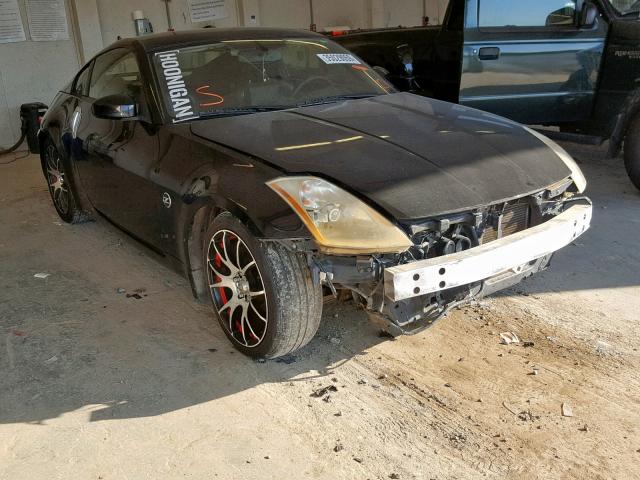 JN1AZ34D64T151120 - 2004 NISSAN 350Z COUPE BLACK photo 1