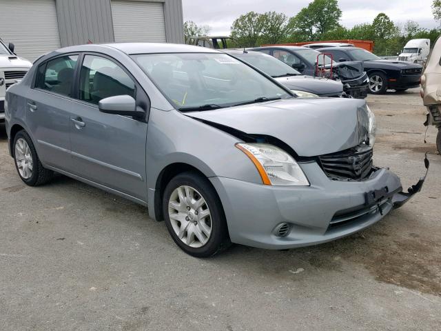 3N1AB6AP9CL751265 - 2012 NISSAN SENTRA 2.0 SILVER photo 1