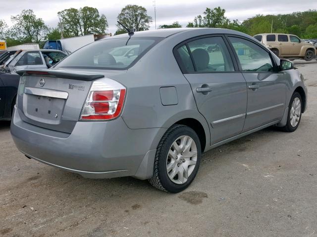 3N1AB6AP9CL751265 - 2012 NISSAN SENTRA 2.0 SILVER photo 4