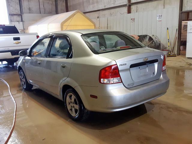 KL1TD52695B422268 - 2005 CHEVROLET AVEO BASE  ფოტო 3