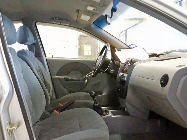 KL1TD52695B422268 - 2005 CHEVROLET AVEO BASE  ფოტო 5