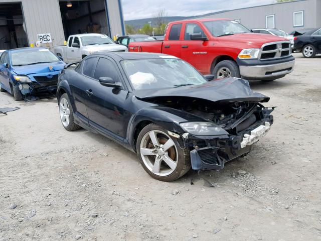 JM1FE173340119555 - 2004 MAZDA RX8 BLACK photo 1