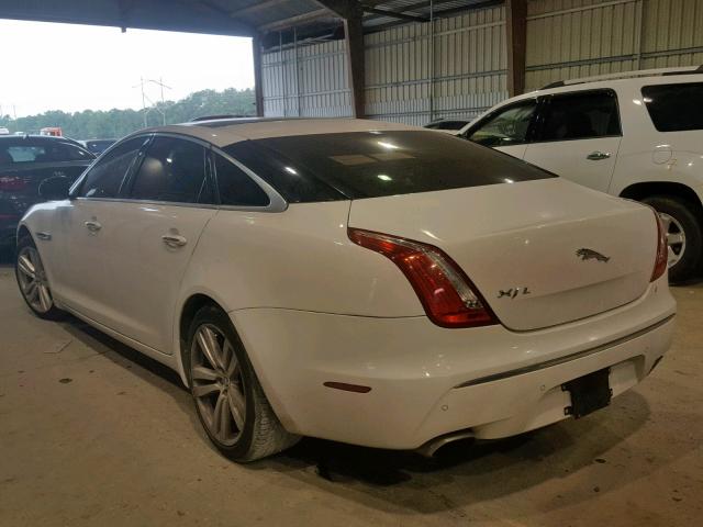 SAJWA2GB2CLV36480 - 2012 JAGUAR XJL WHITE photo 3