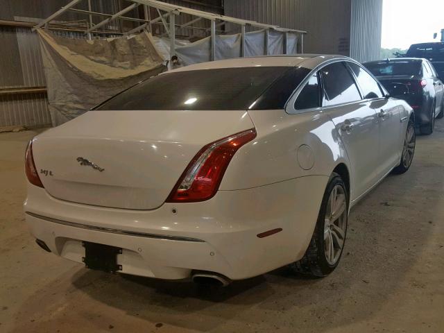 SAJWA2GB2CLV36480 - 2012 JAGUAR XJL WHITE photo 4