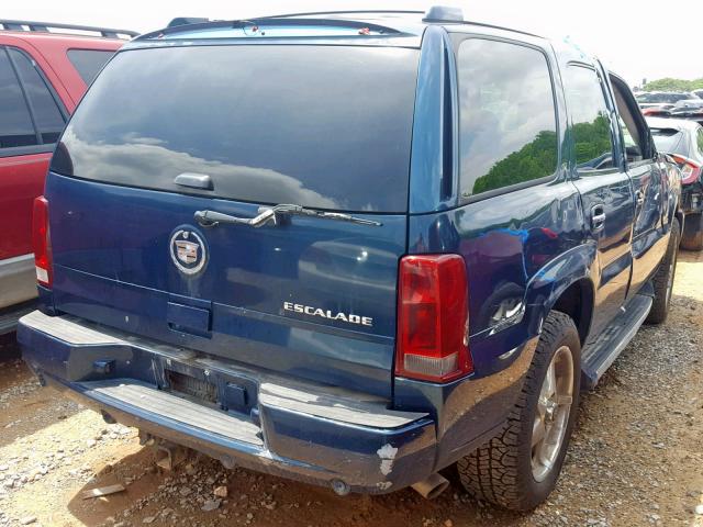 1GYEK63N15R198482 - 2005 CADILLAC ESCALADE L BLUE photo 4