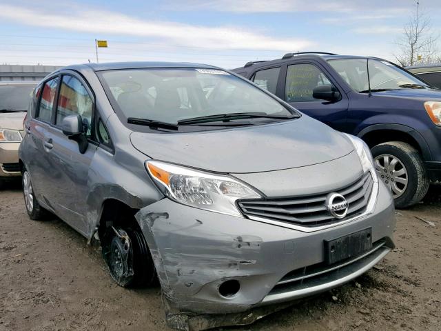 3N1CE2CP7EL365372 - 2014 NISSAN VERSA NOTE SILVER photo 1