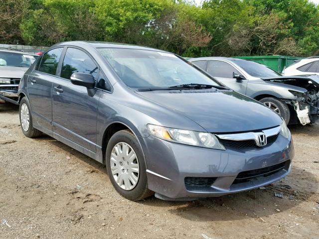 19XFA1F36BE014901 - 2011 HONDA CIVIC VP GRAY photo 1