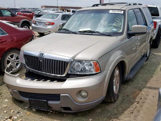 5LMFU27R94LJ02697 - 2004 LINCOLN NAVIGATOR TAN photo 2