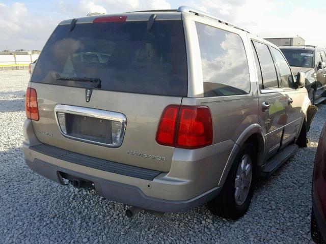 5LMFU27R94LJ02697 - 2004 LINCOLN NAVIGATOR TAN photo 4