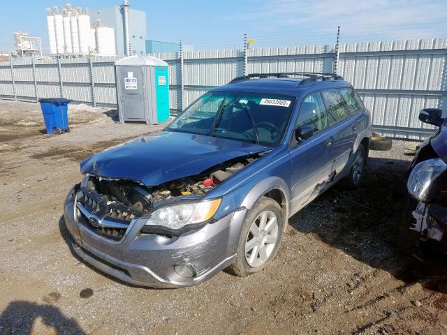 4S4BP61CX87348063 - 2008 SUBARU subaru outback 2.  photo 2