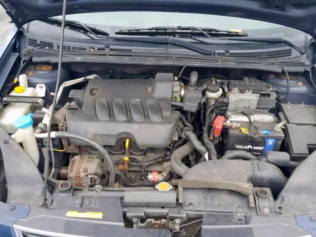 3N1AB6AP4CL762562 - 2012 NISSAN SENTRA 2.0 BLUE photo 7