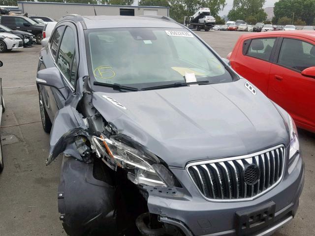 KL4CJDSB5EB519163 - 2014 BUICK ENCORE PRE GRAY photo 1