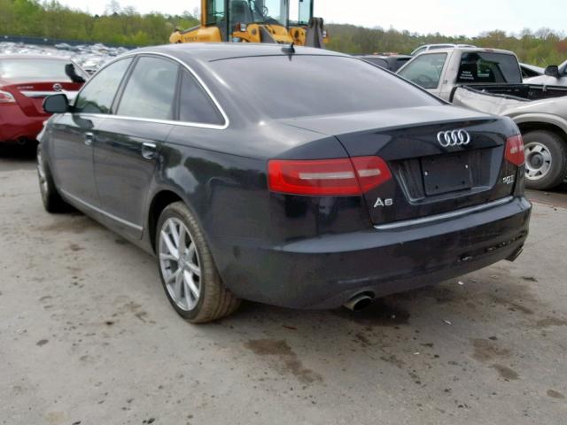 WAUFGAFB9AN070859 - 2010 AUDI A6 PREMIUM BLACK photo 3