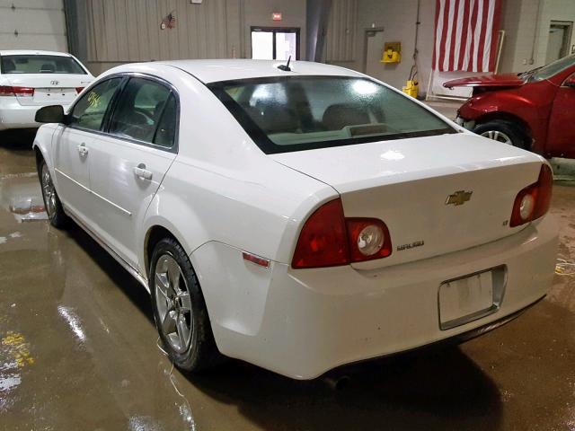 1G1ZH57B494198178 - 2009 CHEVROLET MALIBU 1LT 白色 照片 3