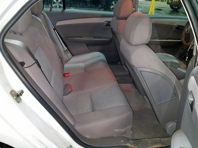 1G1ZH57B494198178 - 2009 CHEVROLET MALIBU 1LT 白色 照片 6