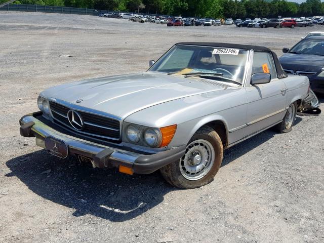 10704412049190 - 1979 MERCEDES-BENZ 450 SL SILVER photo 2