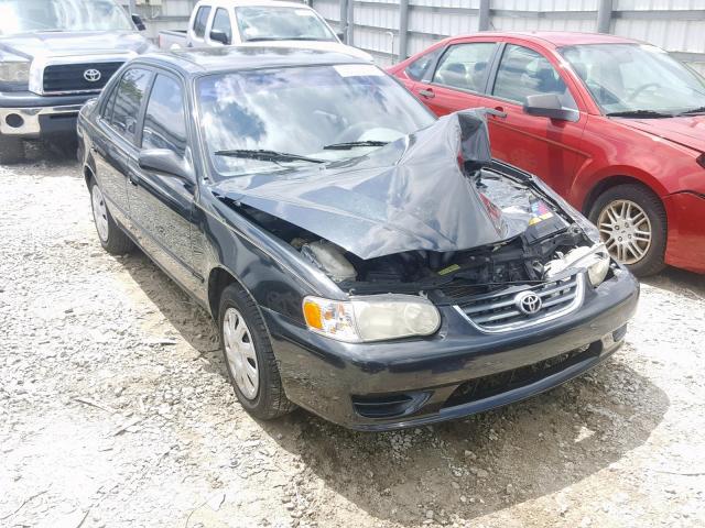 1NXBR12E41Z454447 - 2001 TOYOTA COROLLA CE BLACK photo 1