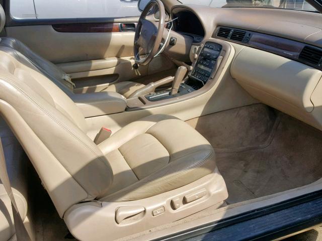 JT8UZ30C0S0042320 - 1995 LEXUS SC 400 BEIGE photo 5