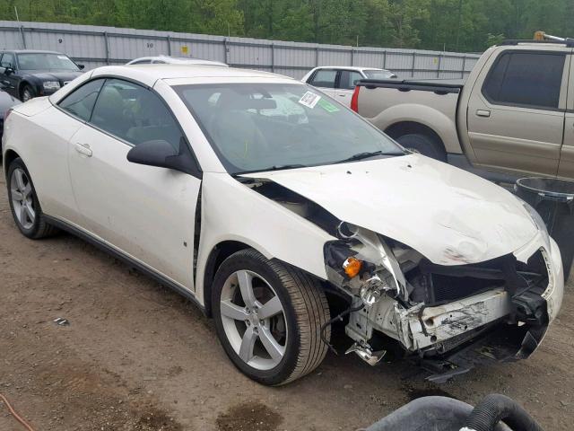 1G2ZH361X74151503 - 2007 PONTIAC G6 GT WHITE photo 1