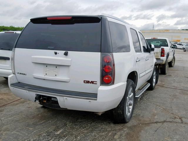 1GKFK63857J253896 - 2007 GMC YUKON DENA WHITE photo 4