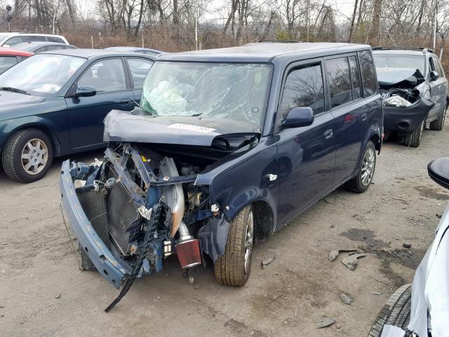 JTLKT334250201667 - 2005 TOYOTA SCION XB 蓝色 照片 2