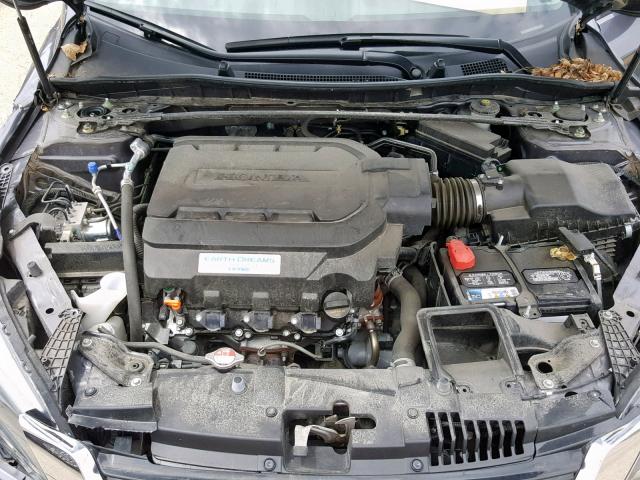 1HGCR3F83FA029384 - 2015 HONDA ACCORD EXL GRAY photo 7