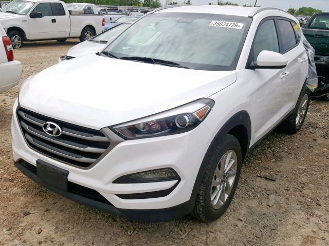 KM8J33A4XGU040079 - 2016 HYUNDAI TUCSON LIM WHITE photo 2