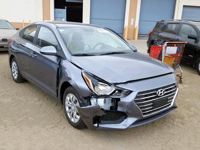 3KPC24A34KE069307 - 2019 HYUNDAI ACCENT SE GRAY photo 1