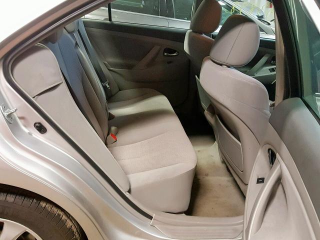 4T4BF3EK7BR218498 - 2011 TOYOTA CAMRY BASE SILVER photo 6